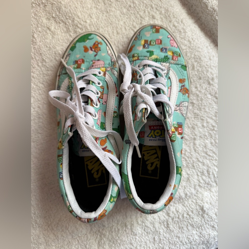 Vans x Disney Toy Story Old Skool Andy’s Toys US W 6.0 Men’s 4.5